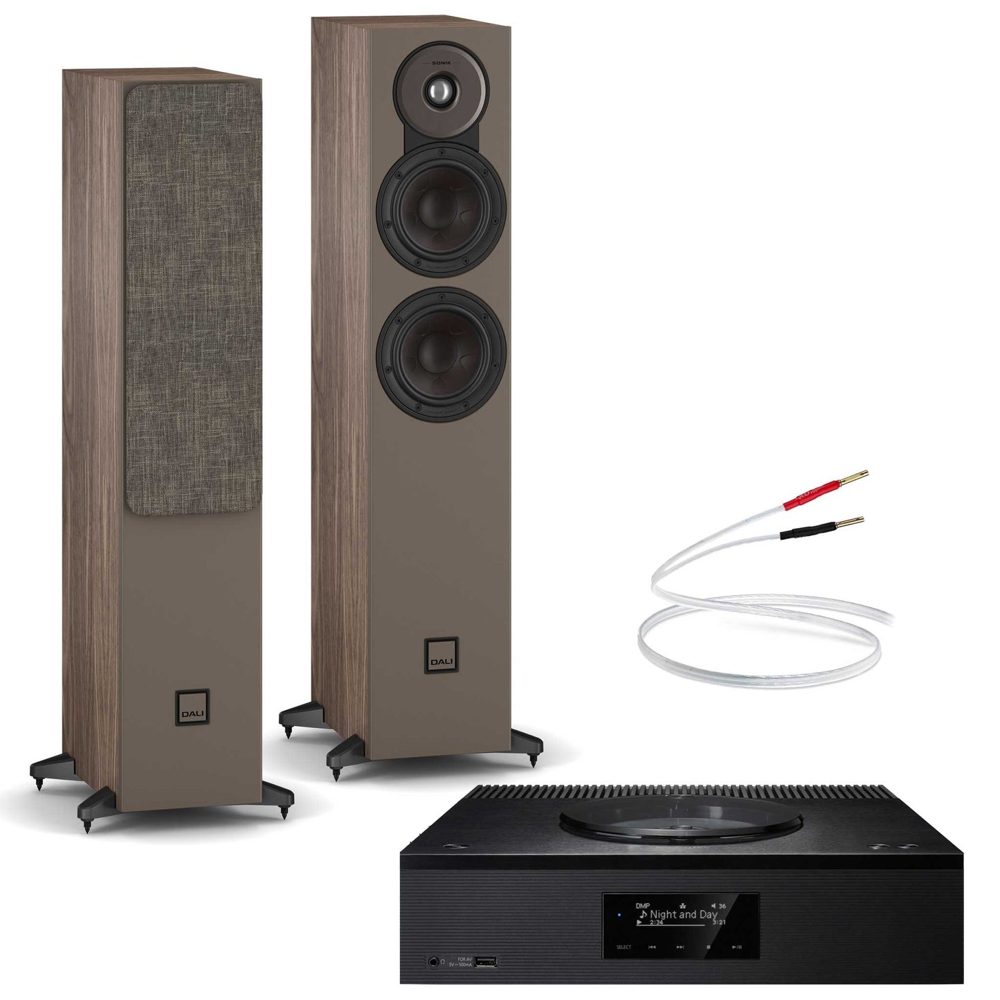 Technics SA-C600 + Dali SONIK 5 + Cables