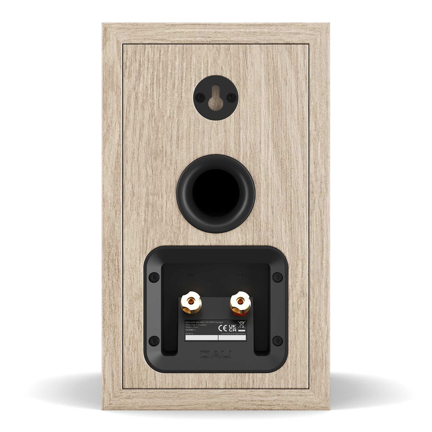 Dali SONIK 1 Natural Oak Rear View