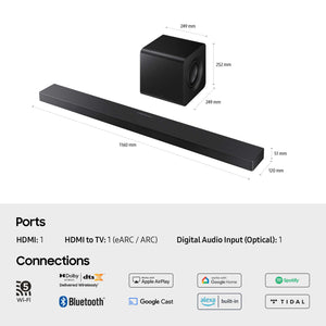 Samsung HW-QS700F Specifications