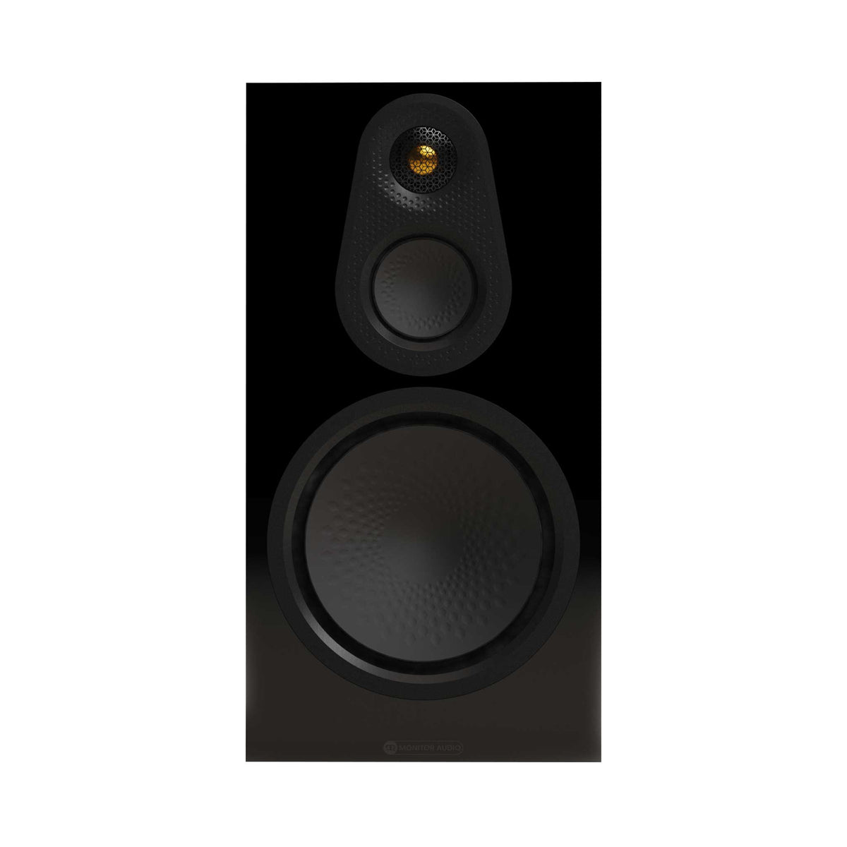 Monitor Audio Silver 100 8G High Gloss Black Front View