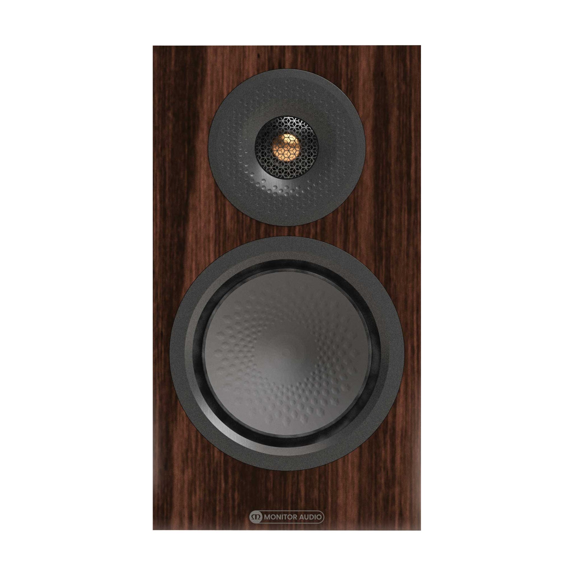 Monitor Audio Silver 50 8G European Walnut Front View