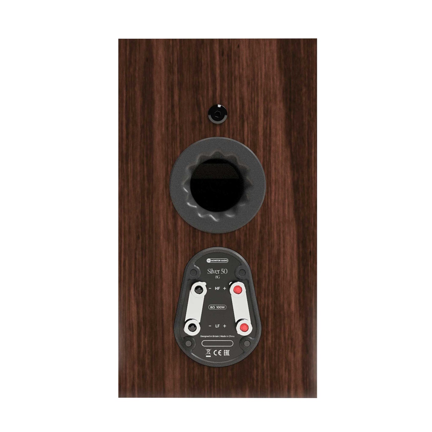 Monitor Audio Silver 50 8G European Walnut Rear View