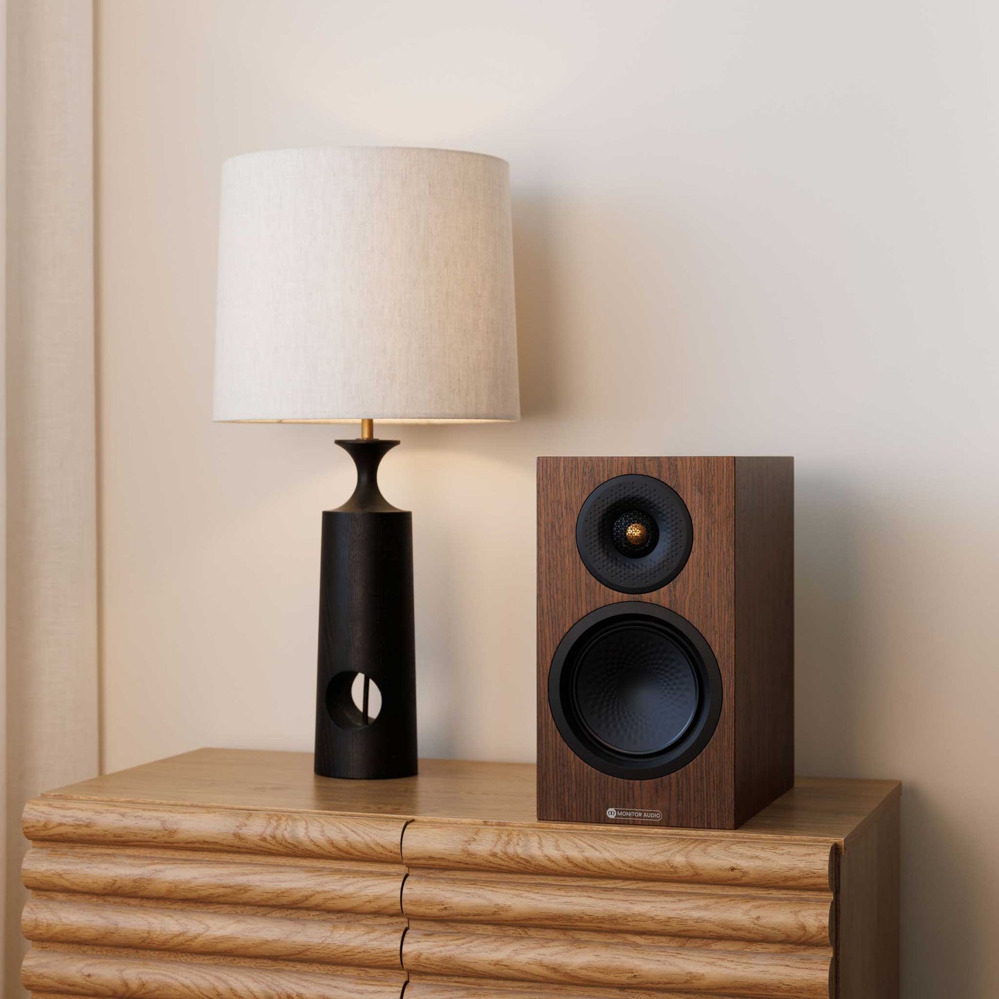 Monitor Audio Silver 50 8G European Walnut Room Setting