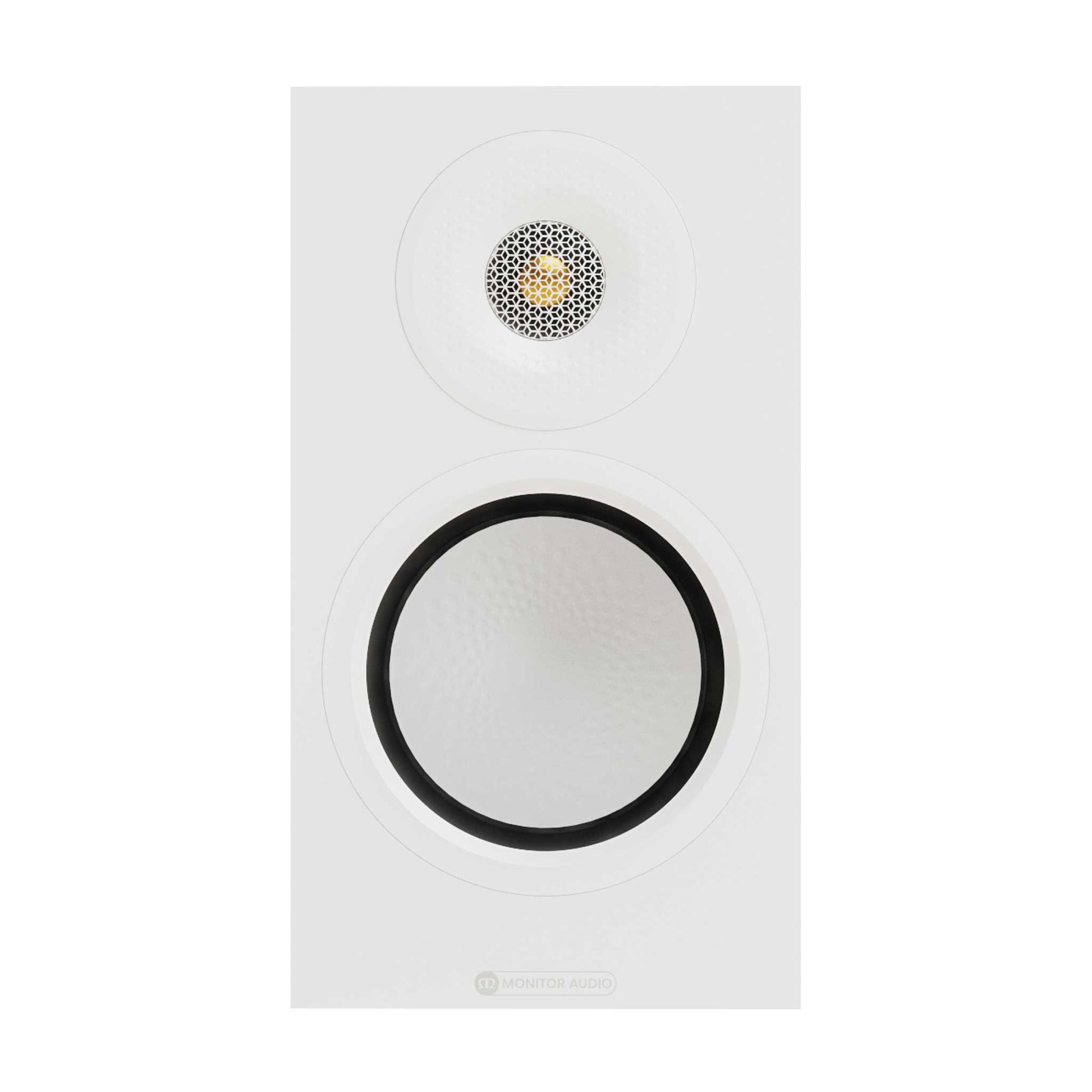 Monitor Audio Silver 50 8G Satin White Front View