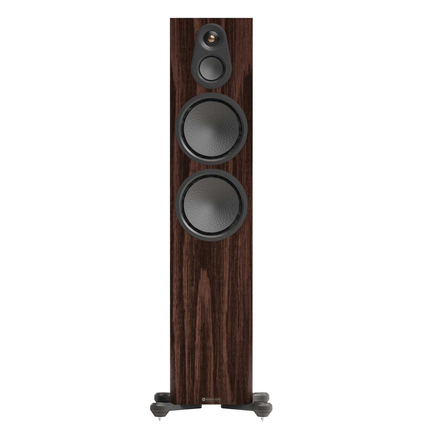 Monitor Audio Silver 500 8G European Walnut Front View