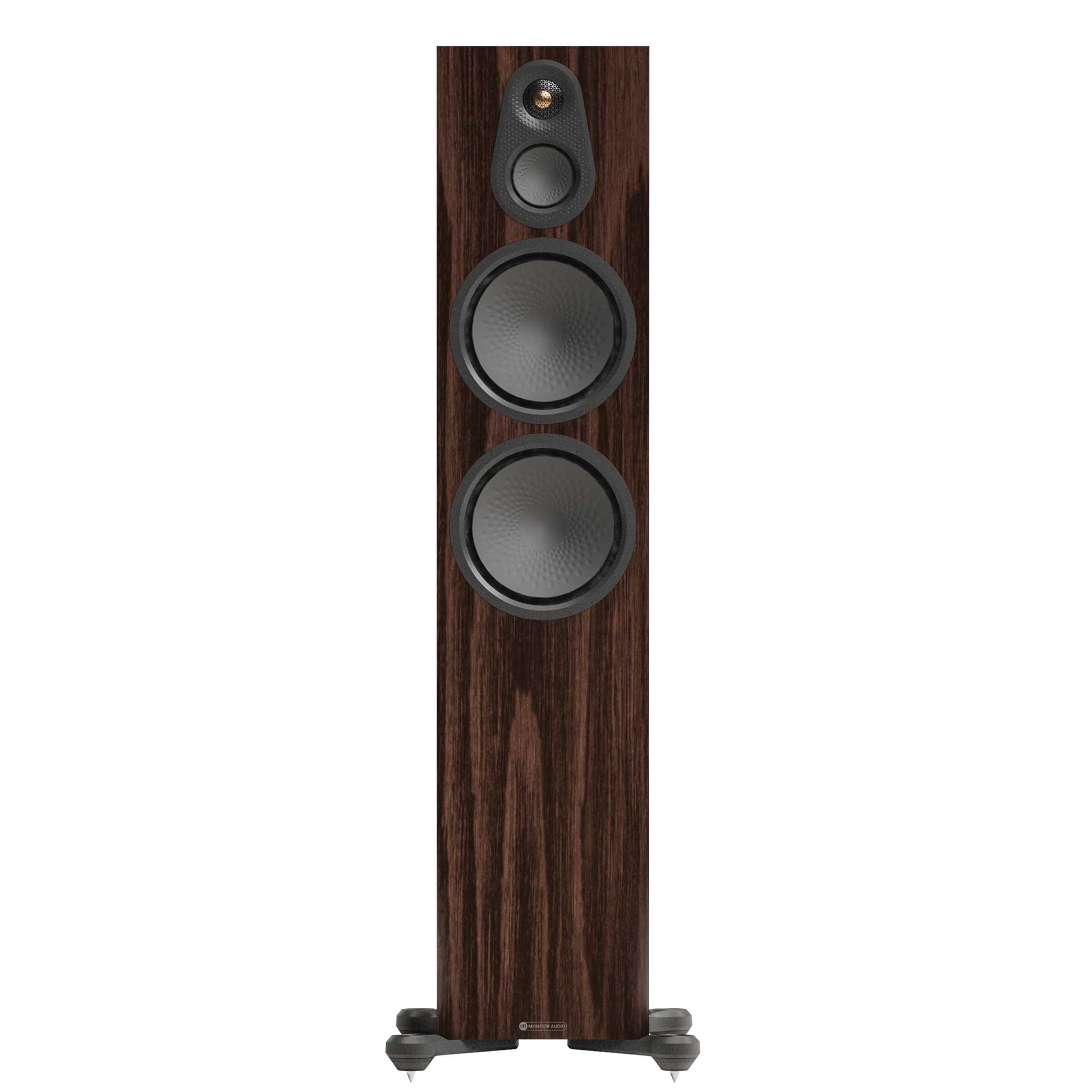 Monitor Audio Silver 500 8G European Walnut Front View