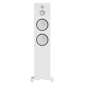 Monitor Audio Silver 500 8G Satin White Front View