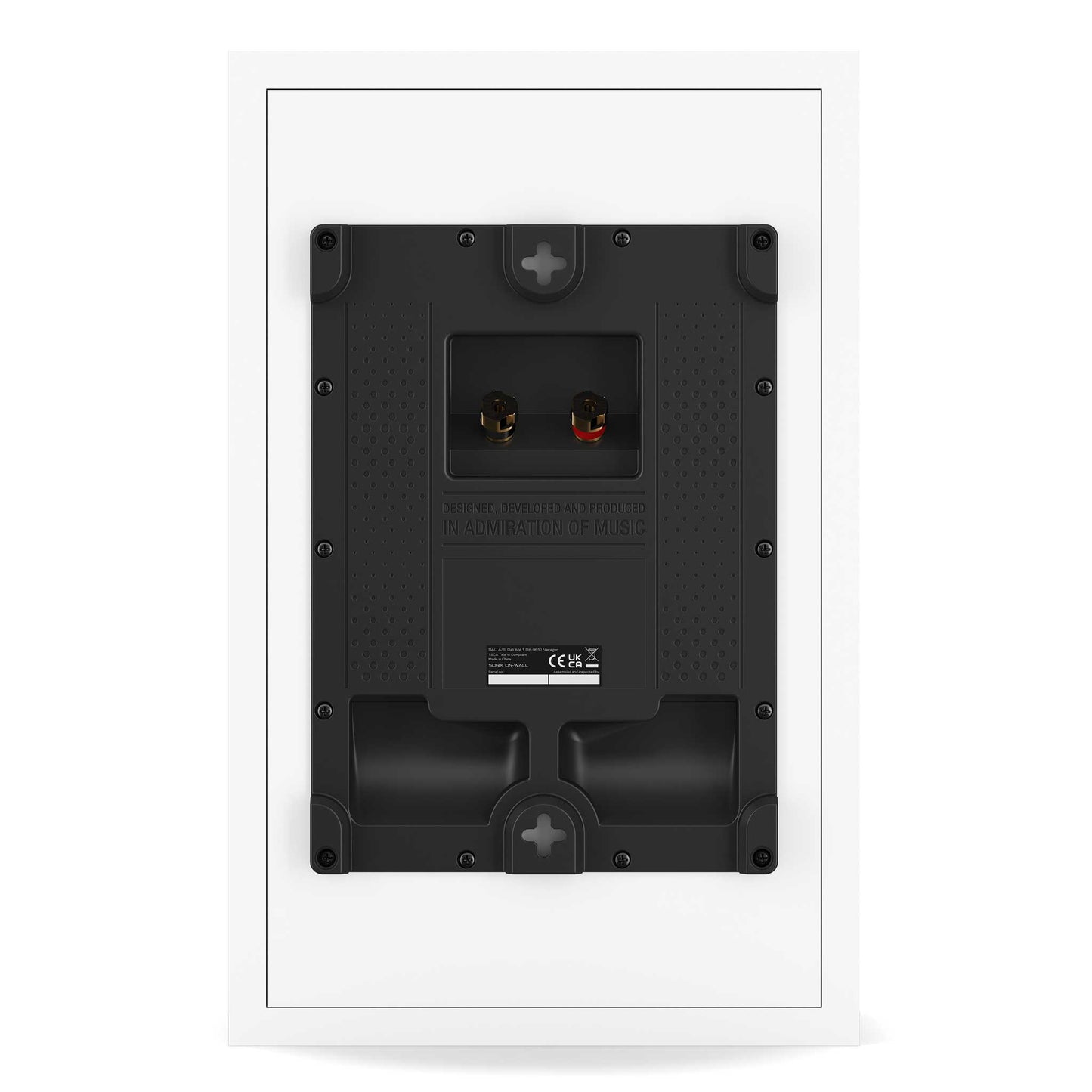 Dali SONIK On-Wall Speaker White Rear View