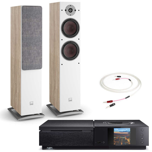 Naim Uniti Star with DALI Oberon 7 Light Oak