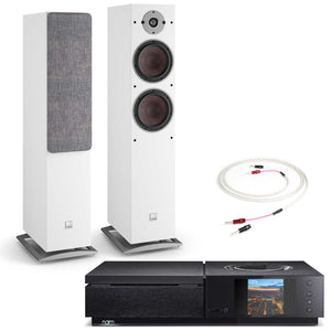 Naim Uniti Star with DALI Oberon 7 White