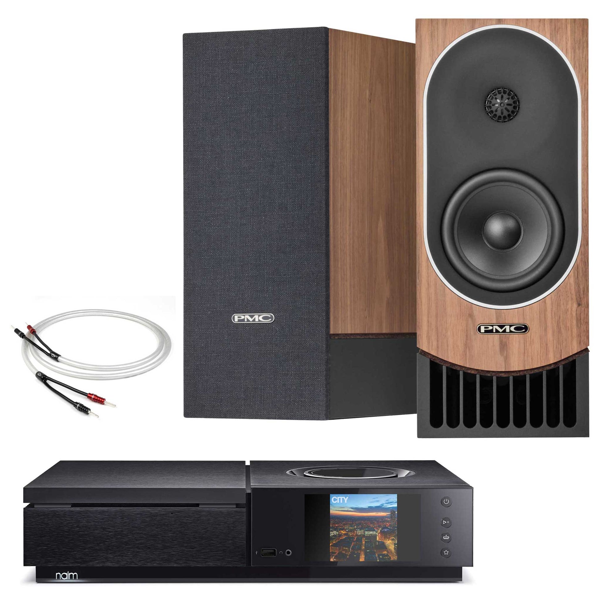 Naim Uniti Star with PMC Prophecy 1 Natural Walnut