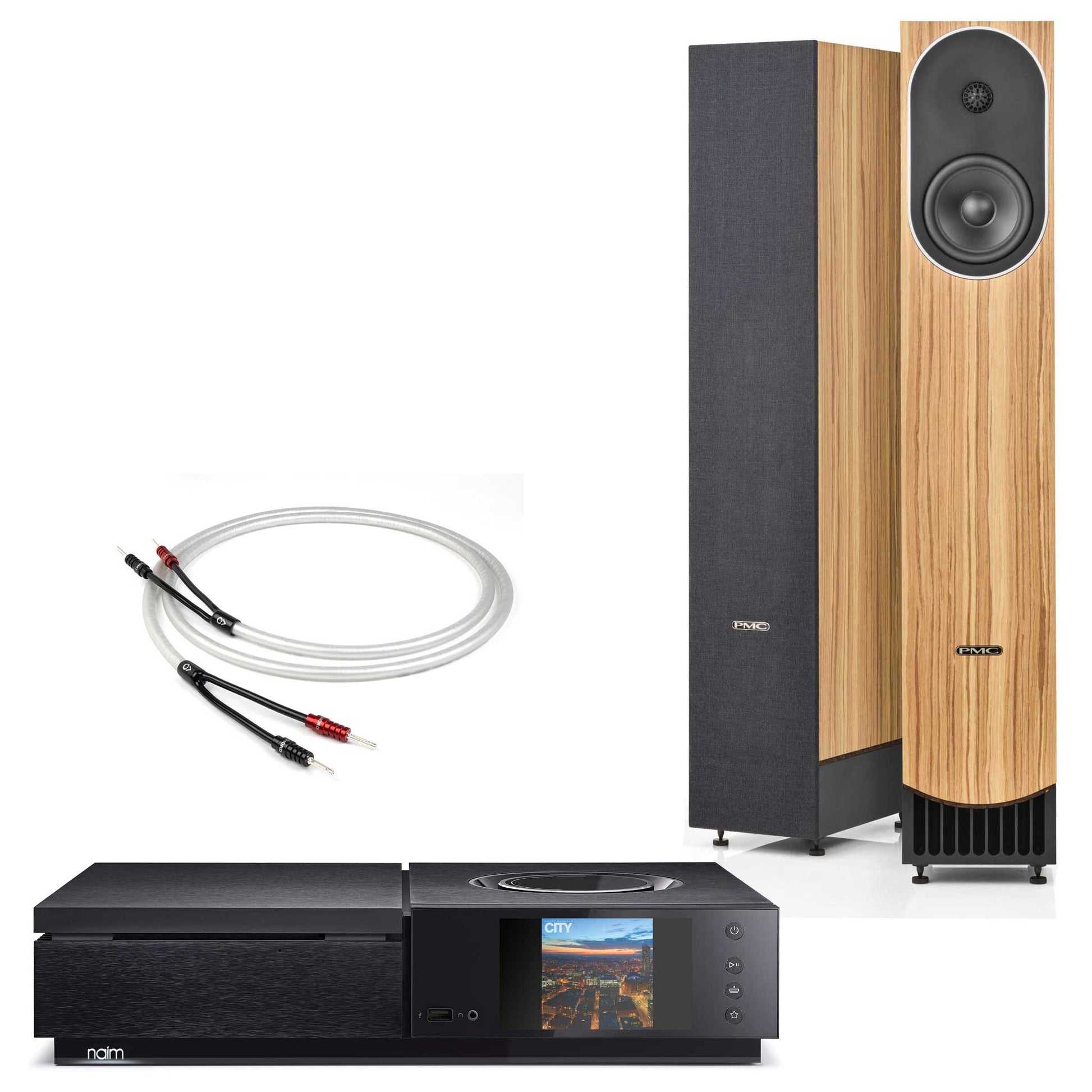 Naim Uniti Star with PMC prophecy5 Mediterranean Oak