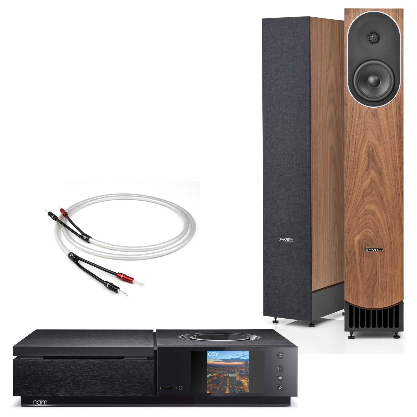 Naim Uniti Star with PMC prophecy5 Natural Walnut