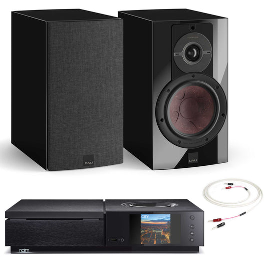 Naim Uniti Star with DALI Rubikore 2 Black Gloss