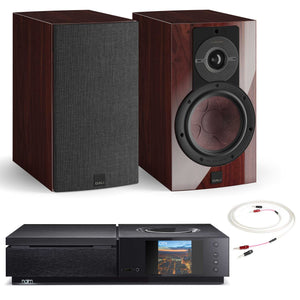 Naim Uniti Star with DALI Rubikore 2 Maroon Gloss