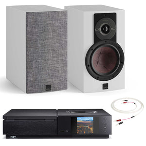Naim Uniti Star with DALI Rubikore 2 White Gloss
