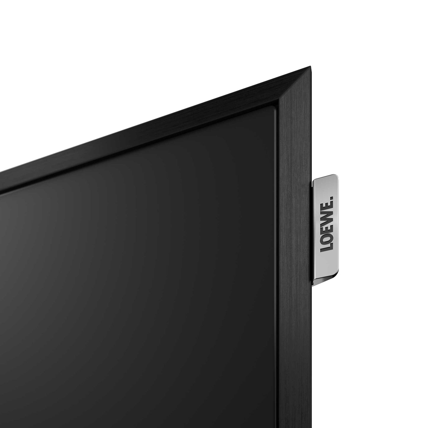 Loewe Stellar 55 Black Lava Bezel Detail