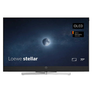 Loewe Stellar 77 Aluminium Black With Motorised Table Stand