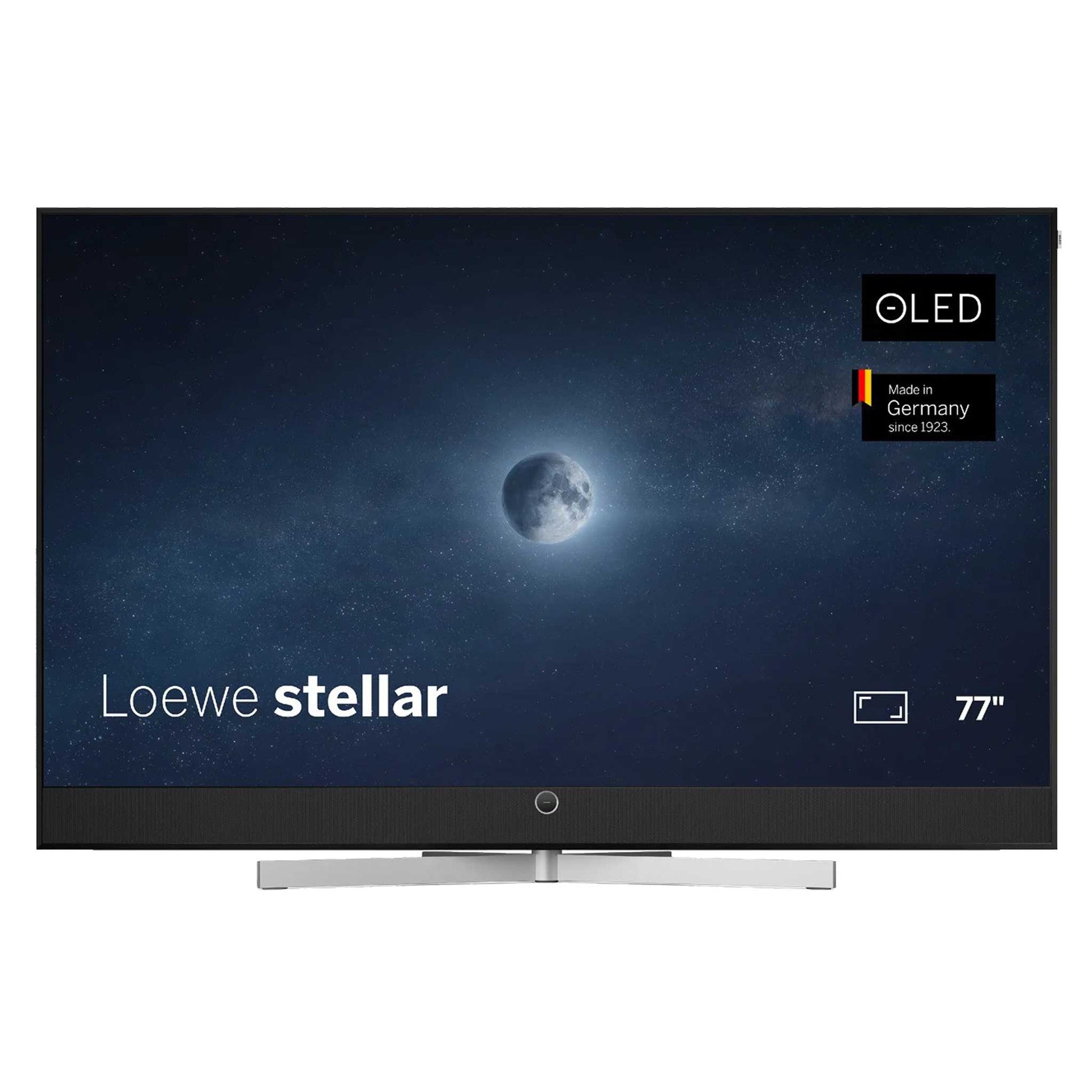 Loewe Stellar 77 Aluminium Black With Motorised Table Stand