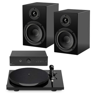 Pro-Ject Stereo Set E1 Turntable System Black
