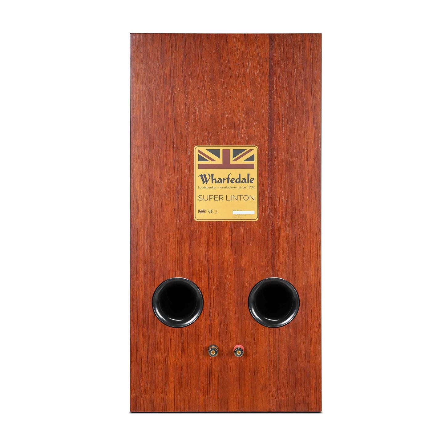 Wharfedale Super Linton Mahogany Rear View