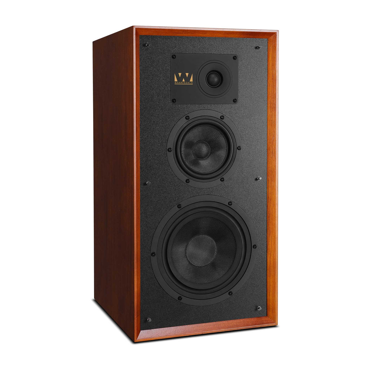 Wharfedale Super Linton Mahogany Angled View