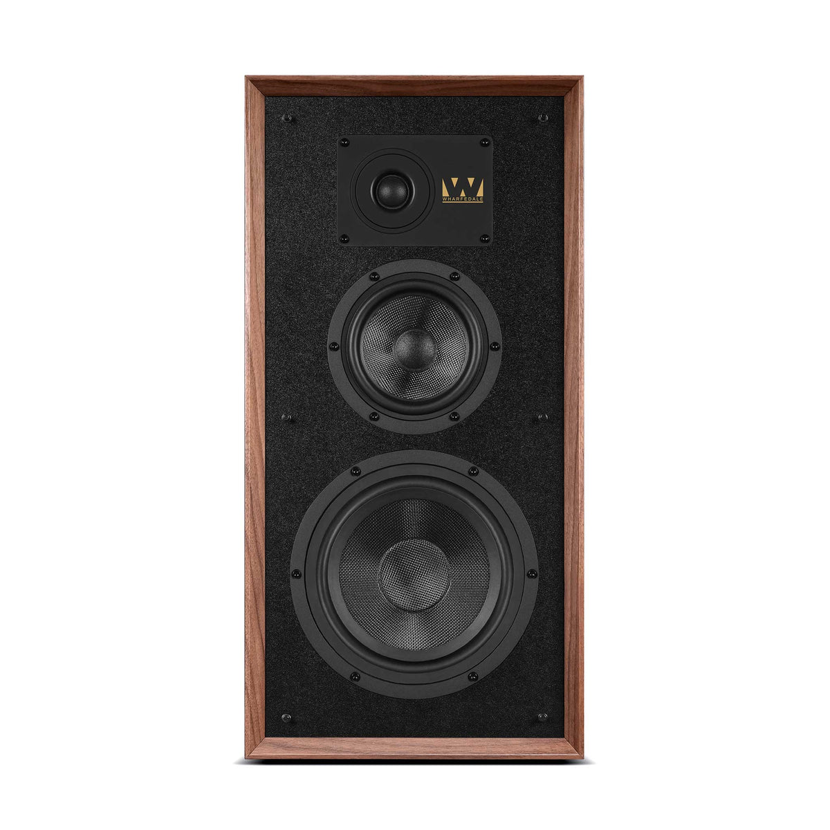 Wharfedale Super Linton Walnut Front View