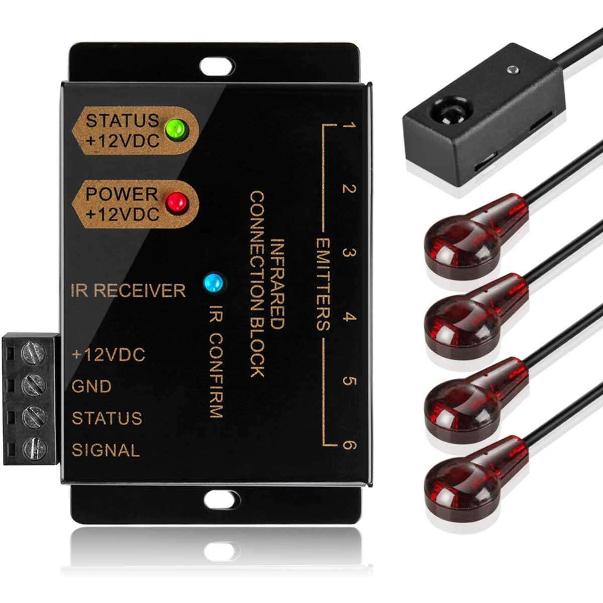 Ir Repeater 4-Way IR Controller Extender Kit - Proception Ir Repeater Kit