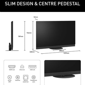 Panasonic TV-55Z95BEB Dimensions