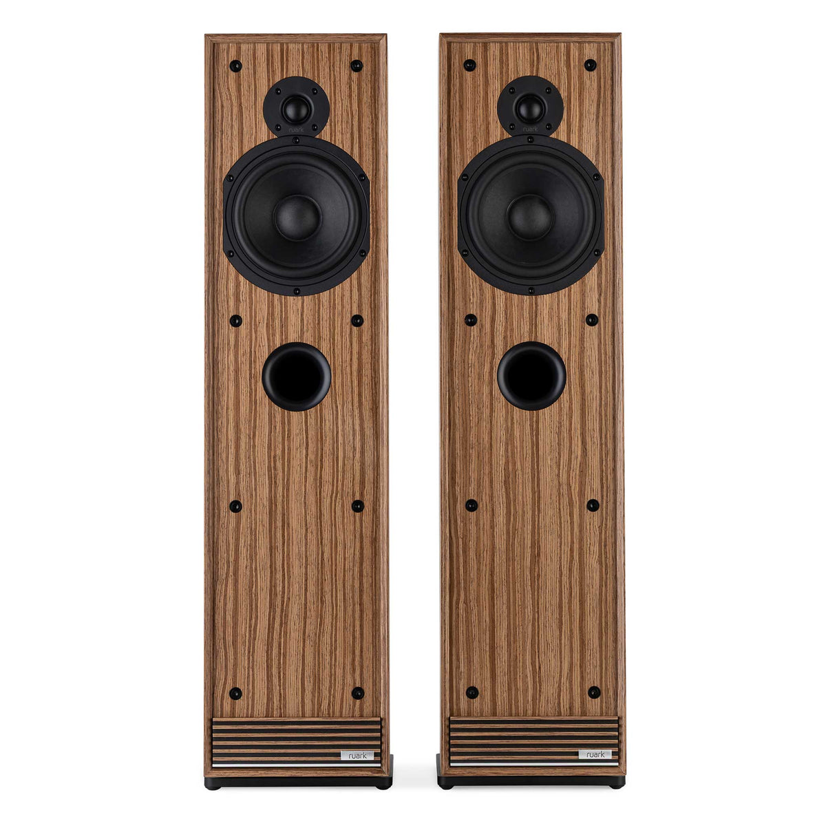 Ruark Audio Talisman-R Fused Walnut Grilles Off