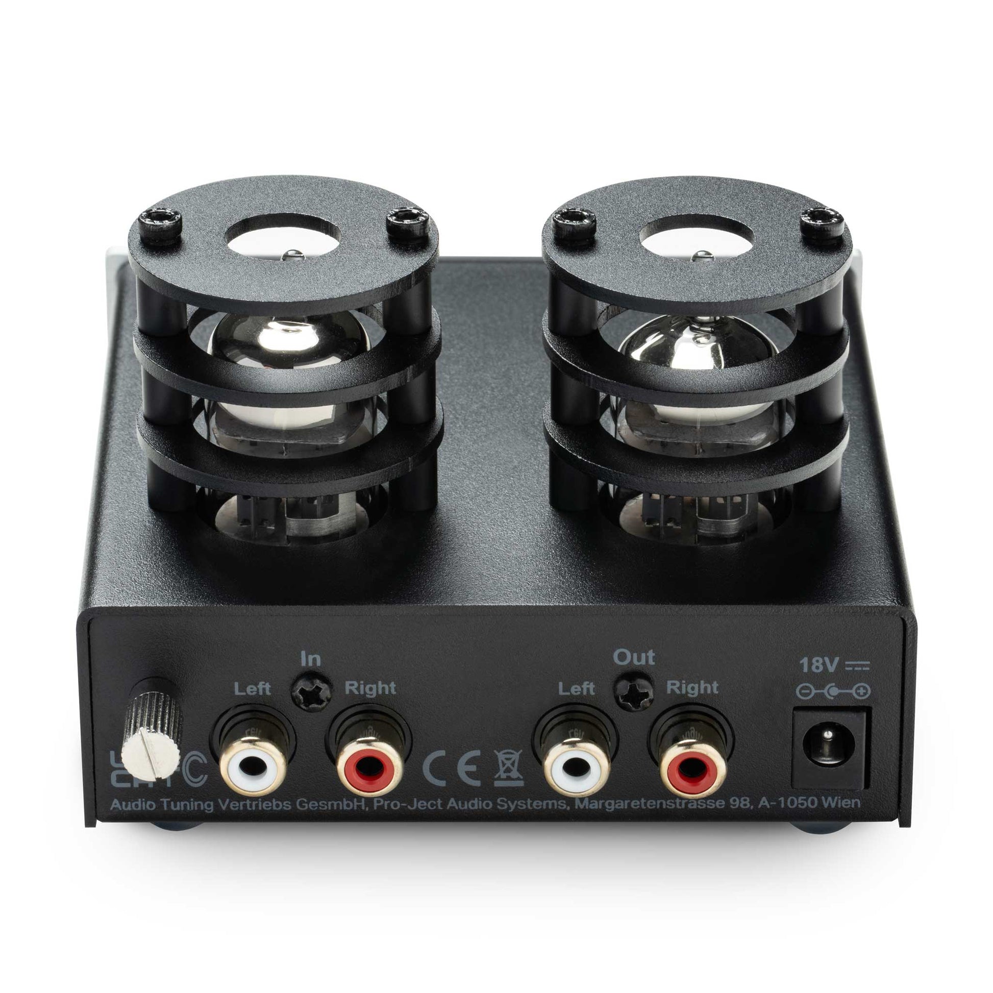 Pro-Ject Tube Box E Rear View
