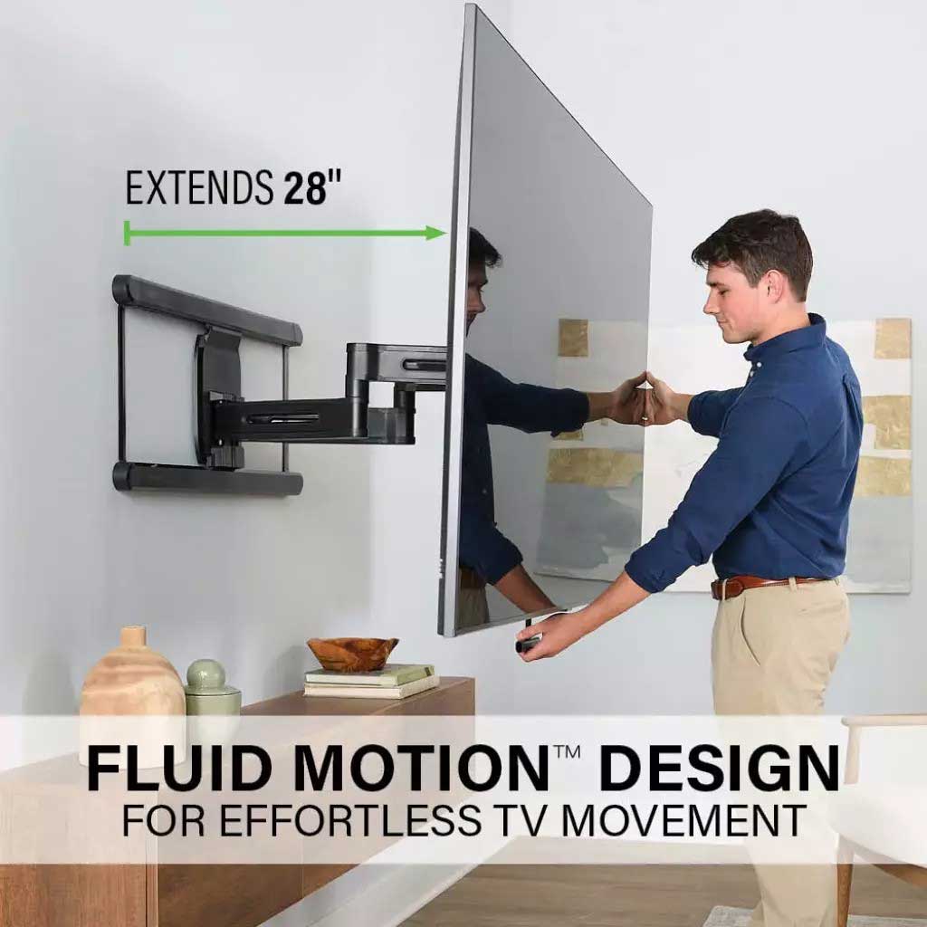 Sanus VLF828 Fluid Motion Design