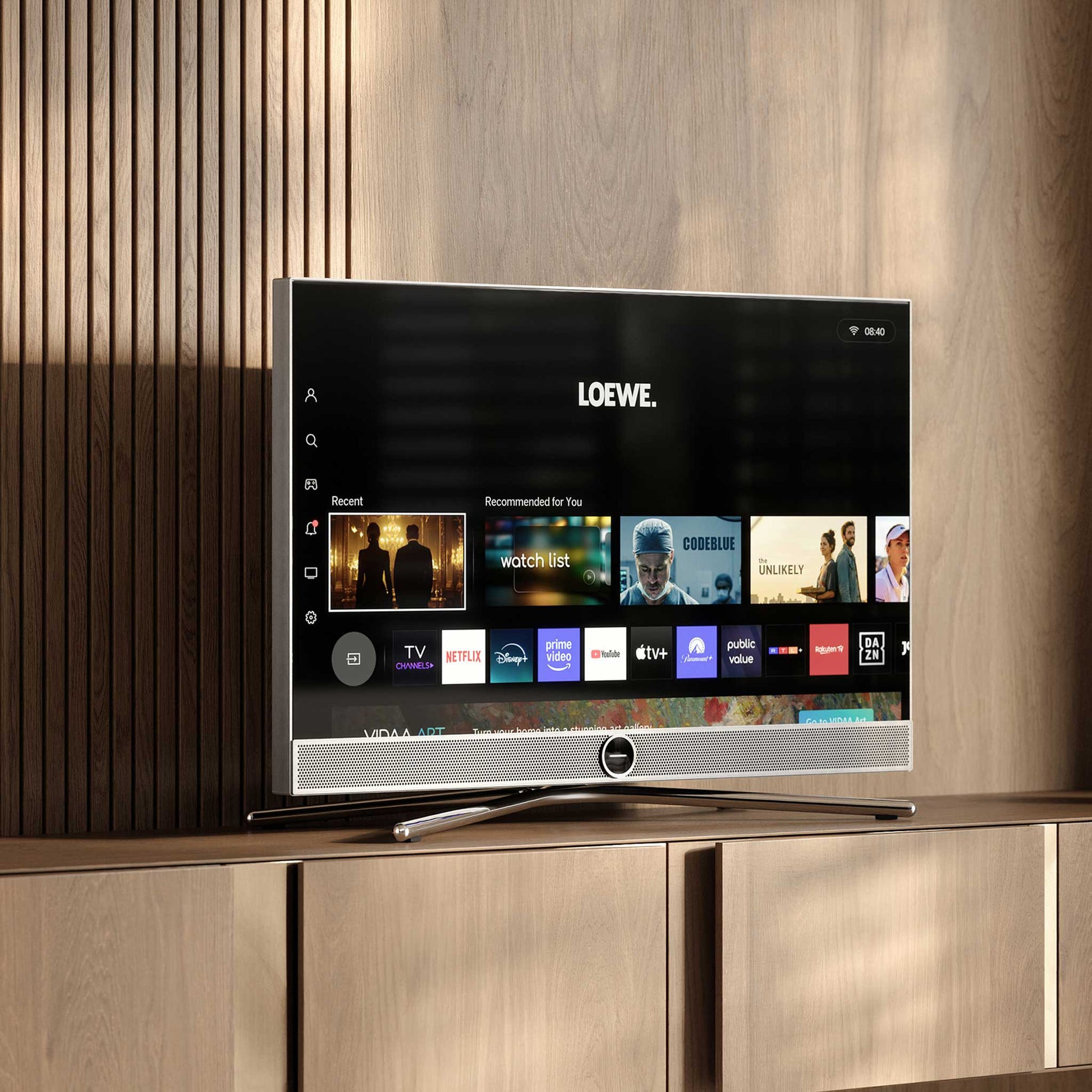 Loewe Vega LED Smart TV Room Setting