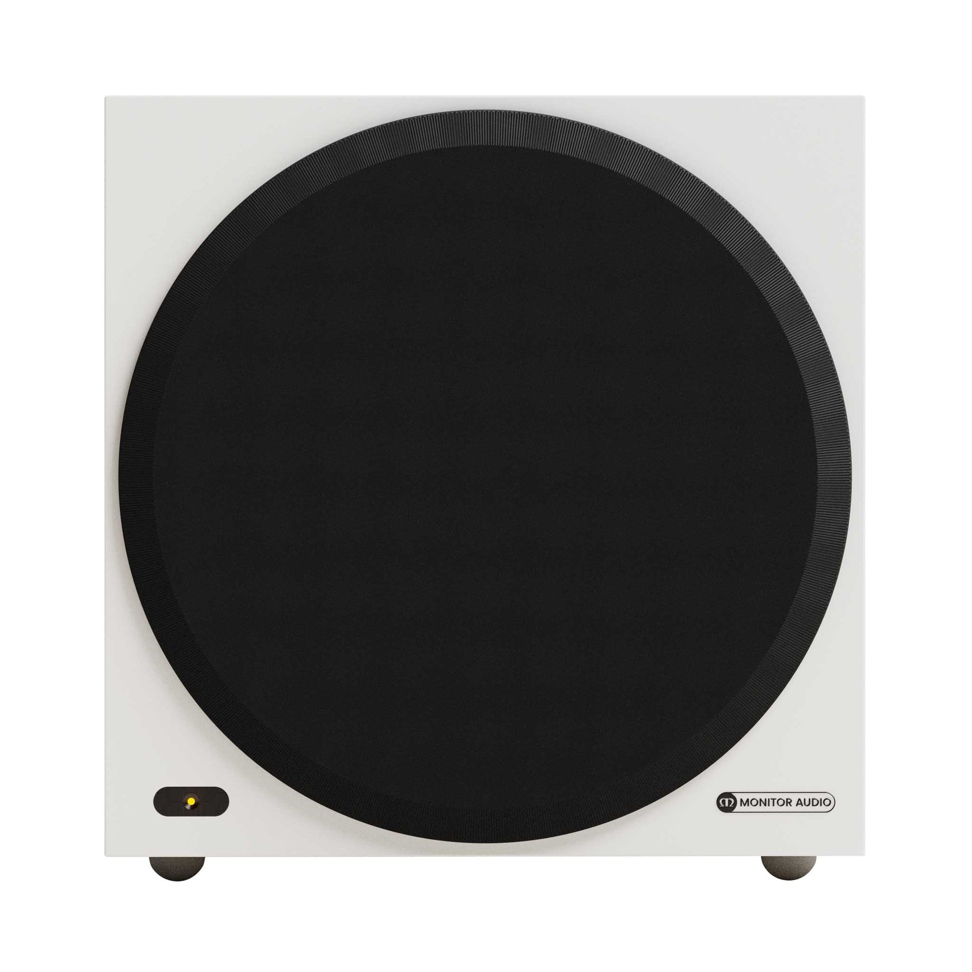 Monitor Audio Vestra W10 Subwoofer Matte White Front View