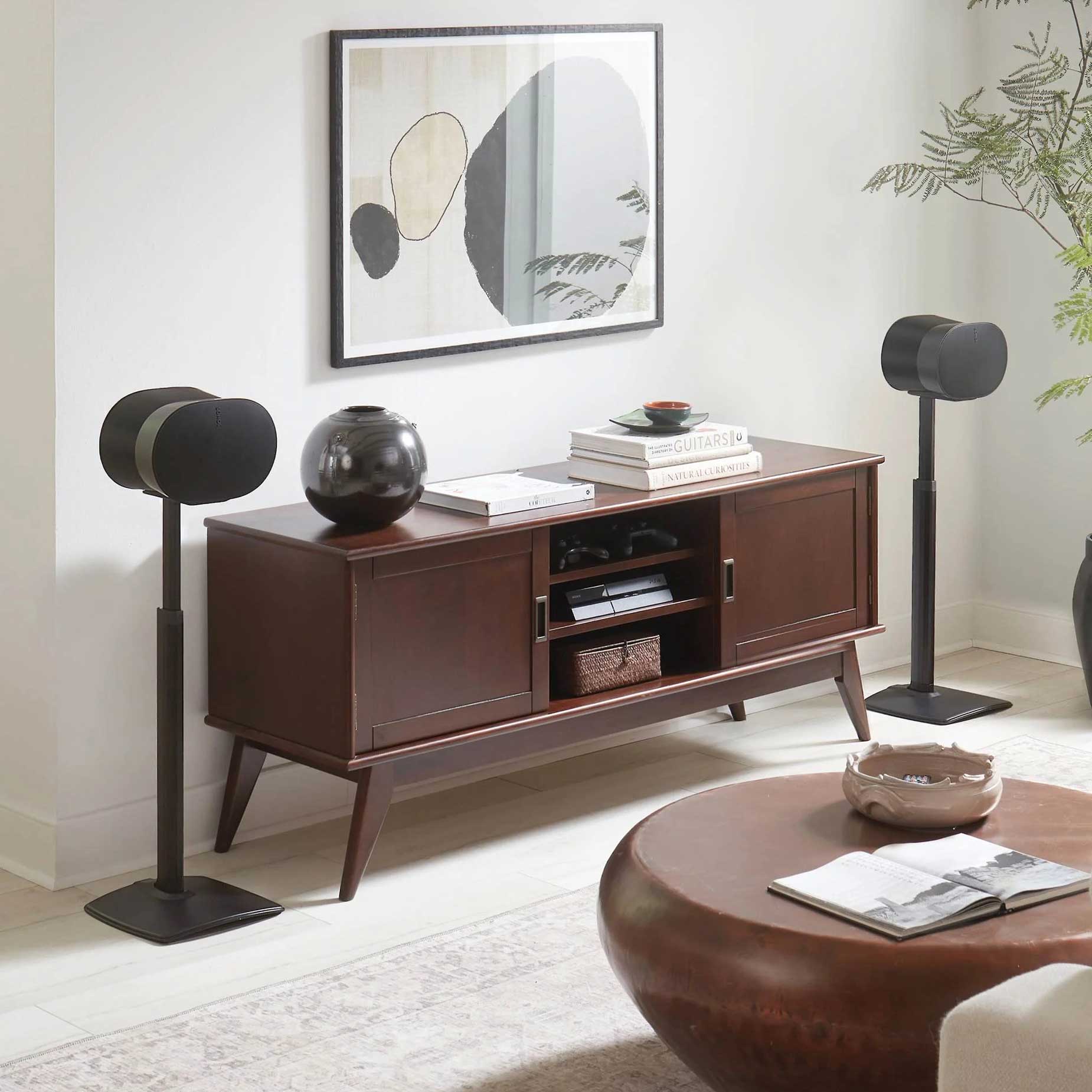 Sanus WSSE3A2 Black Room Setting