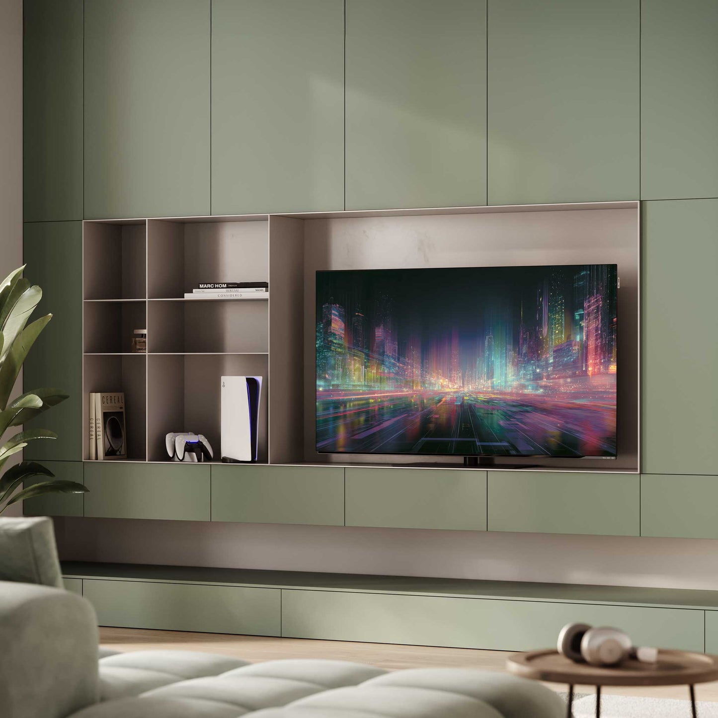 Loewe We. SEE 55 OLED DC TV Room Setting
