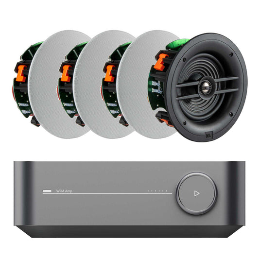 Wiim Amp with 4 x JBL Stage 260C Ceiling Speakers