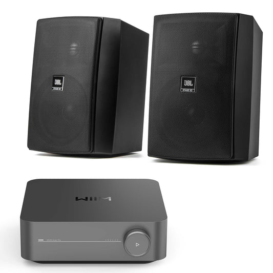 WiiM Amp Pro Outdoor Set with JBL XD5 Speakers