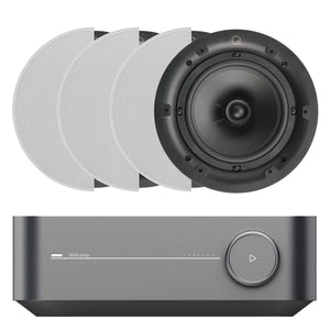 WiiM Amp In-Ceiling Set with 4 x Q Acoustics Qi65C