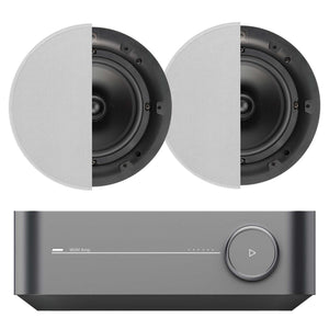 WiiM Amp In-Ceiling Set with Q Acoustics Qi65C
