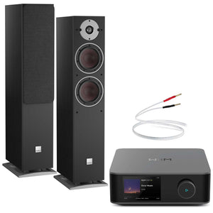 WiiM Amp Ultra with Dali Oberon 5 Speakers