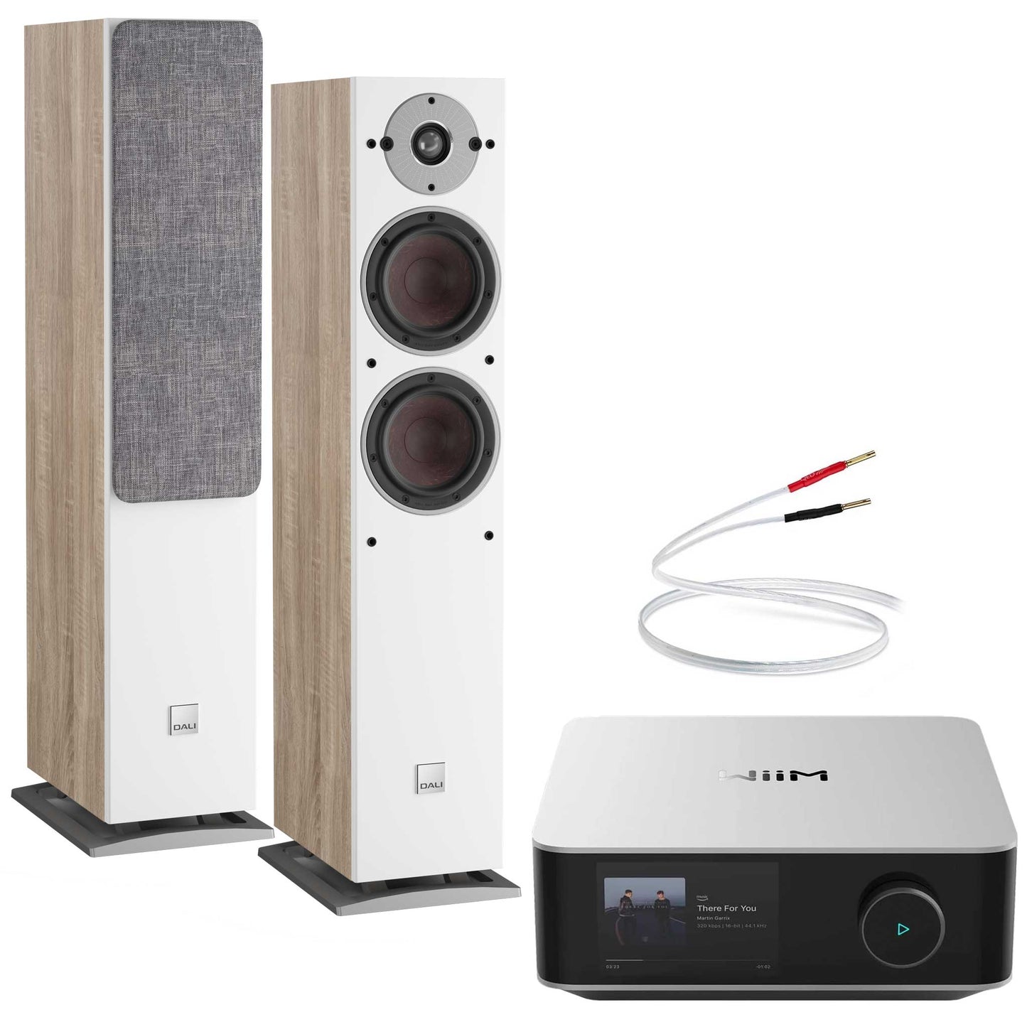 WiiM Amp Ultra with Dali Oberon 5 Speakers