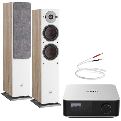 WiiM Amp Ultra with Dali Oberon 5 Speakers