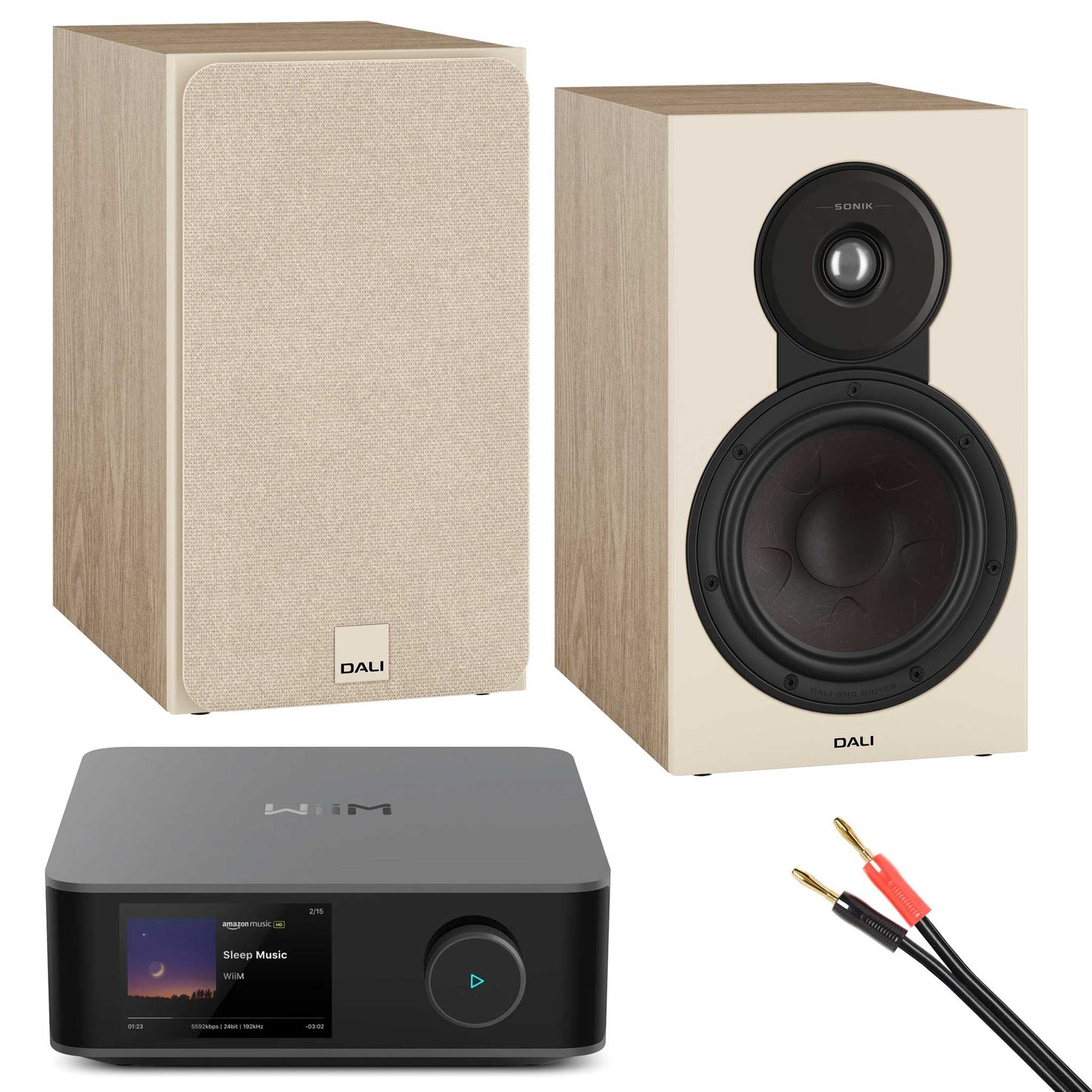 WiiM Amp Ultra with Dali SONIK 3 Speakers