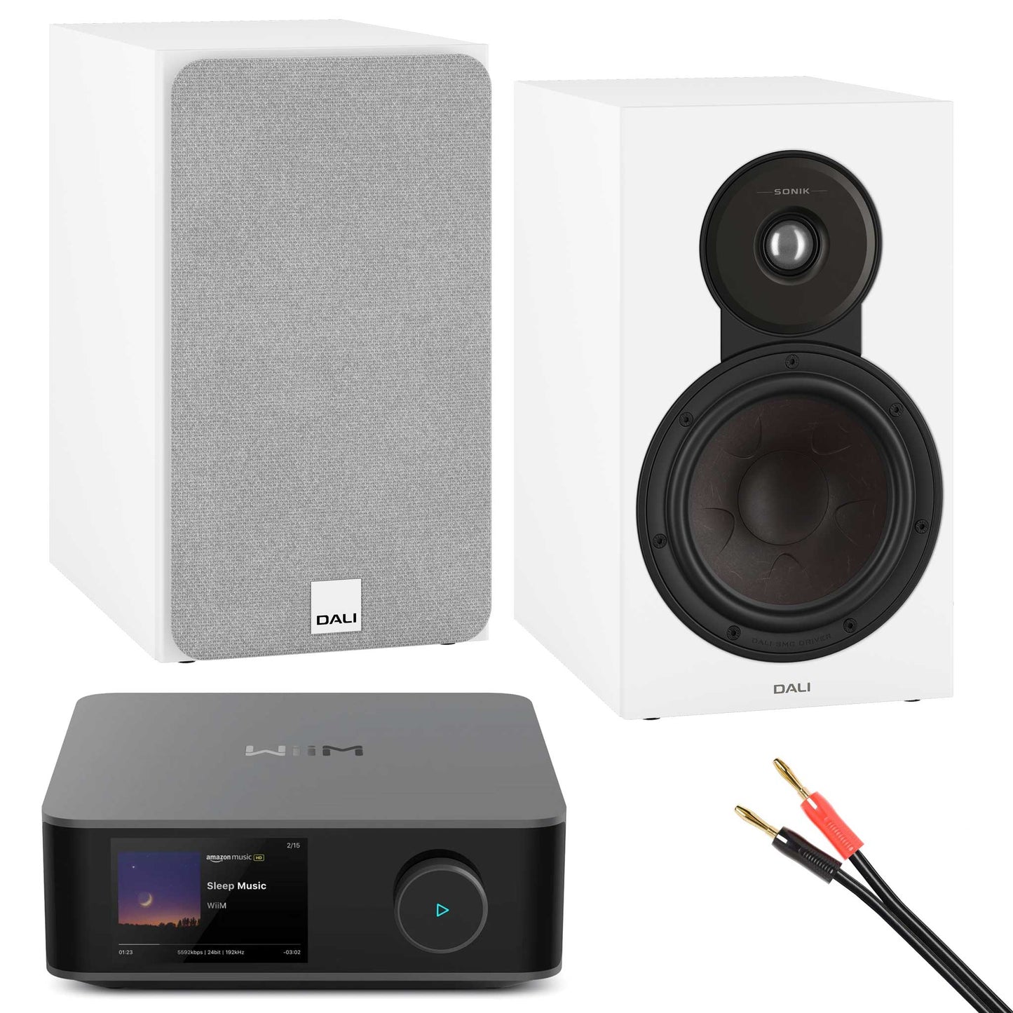 WiiM Amp Ultra with Dali SONIK 3 Speakers