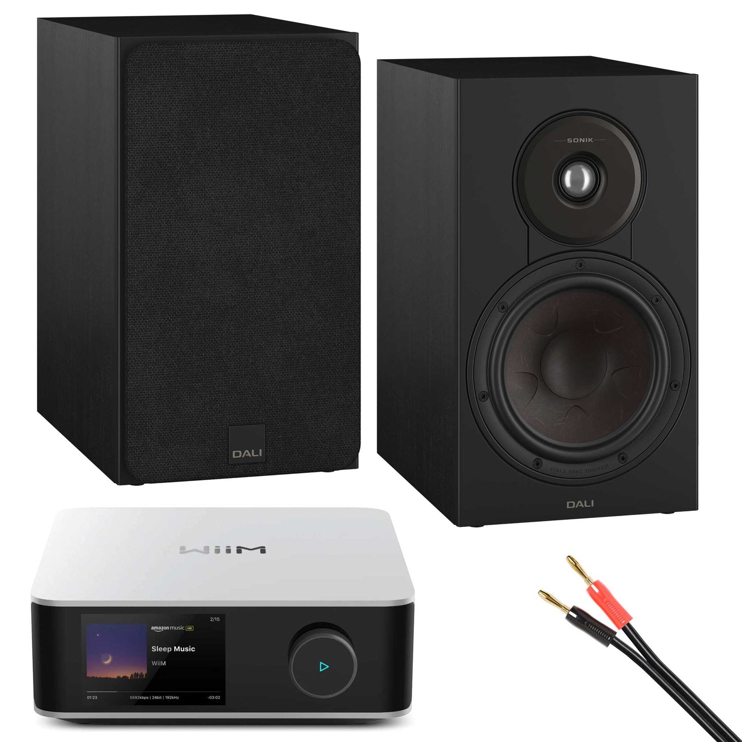 WiiM Amp Ultra with Dali SONIK 3 Speakers