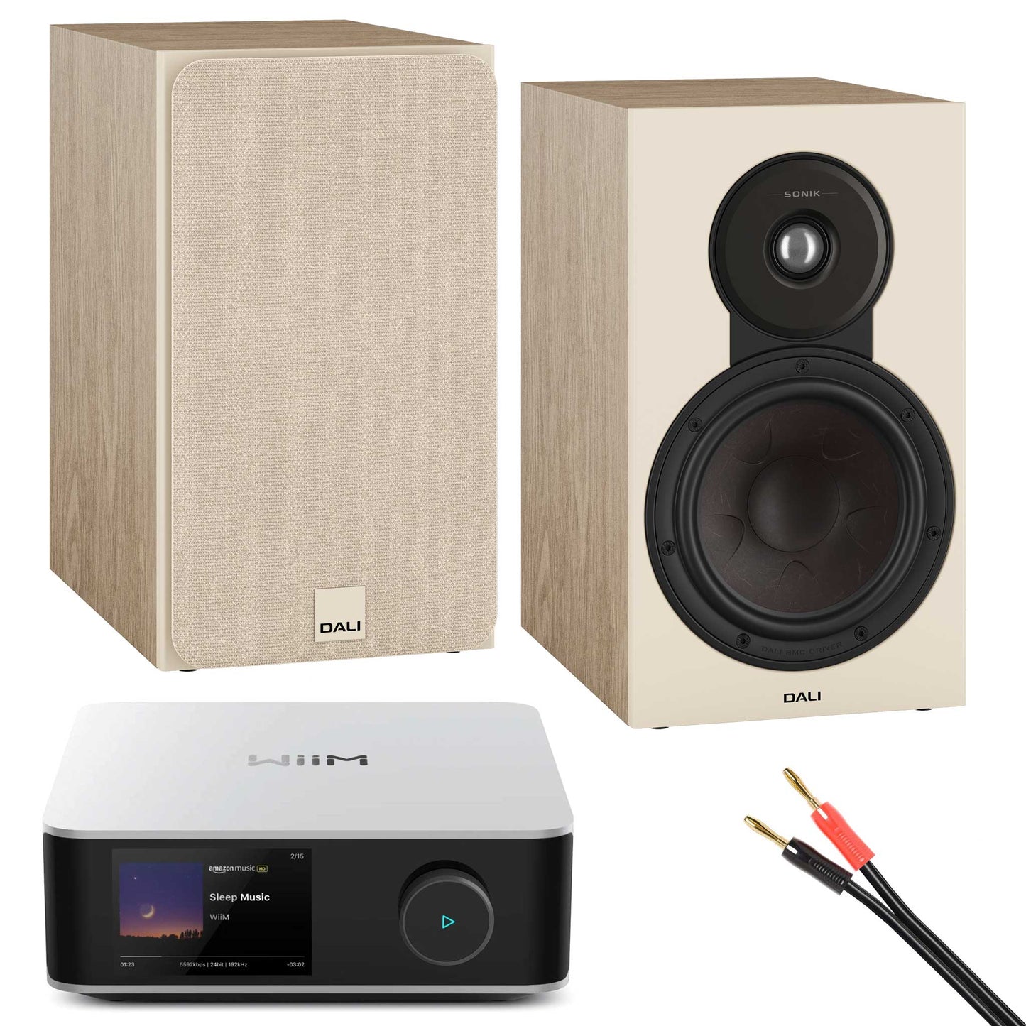 WiiM Amp Ultra with Dali SONIK 3 Speakers