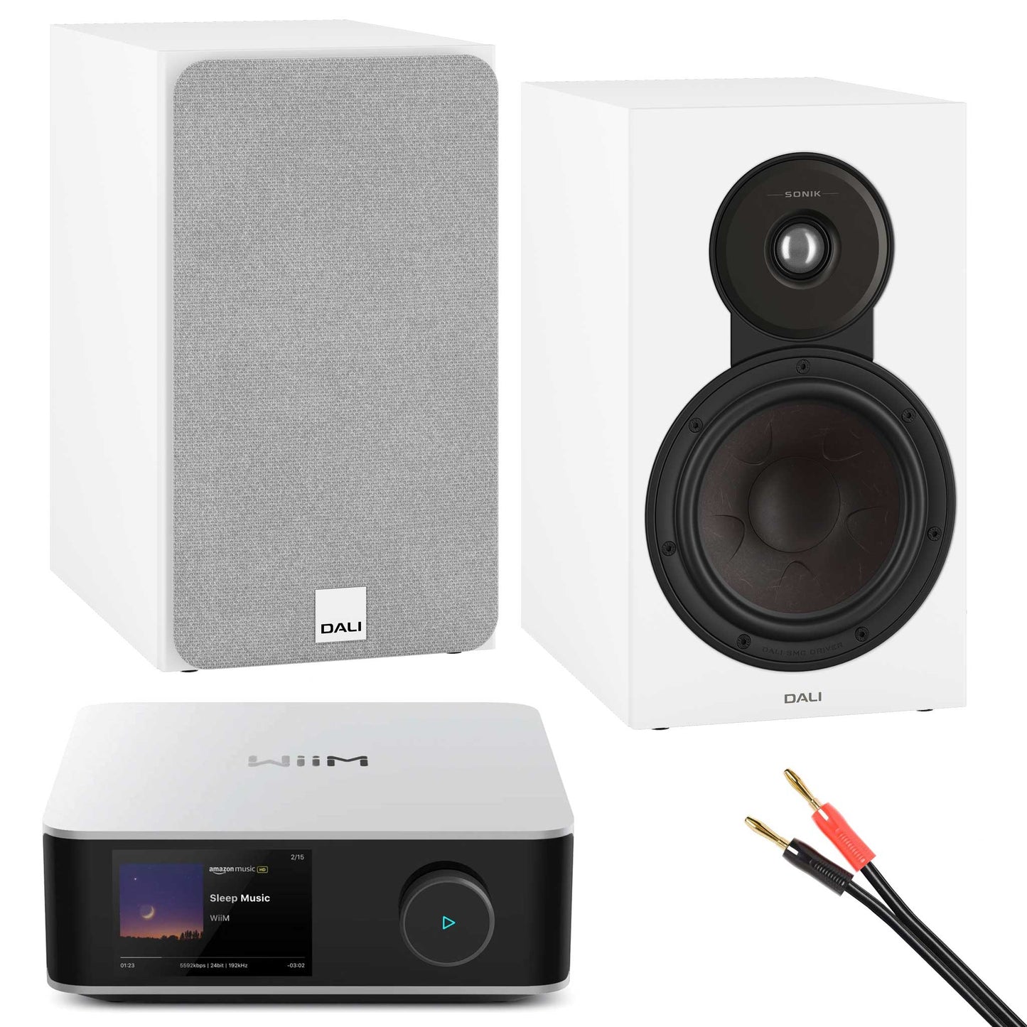 WiiM Amp Ultra with Dali SONIK 3 Speakers