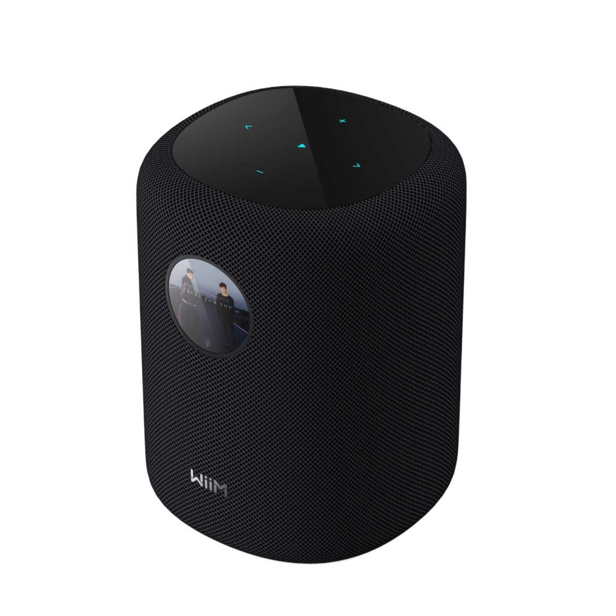 WiiM Sound Black Front Angled View