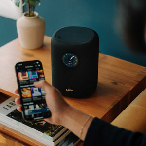 WiiM Sound Black Room Setting